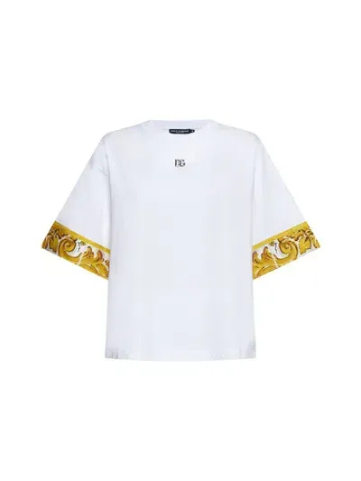 Dolce & Gabbana T-shirt In Optic White