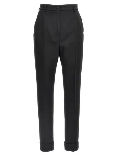 Dolce & Gabbana Tailored Trousers In Black