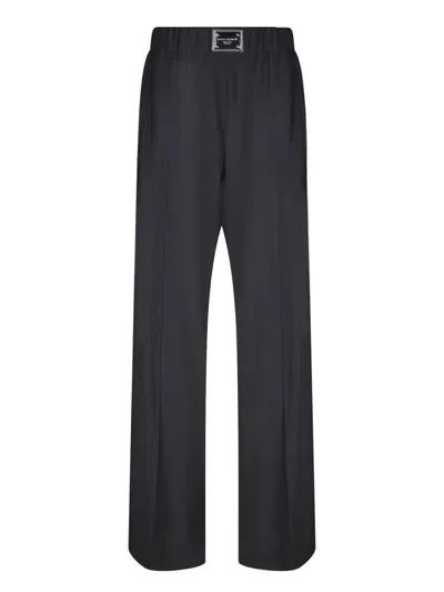 Dolce & Gabbana Trousers In Black