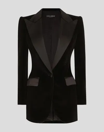 Dolce & Gabbana Turlington Jacket In Black