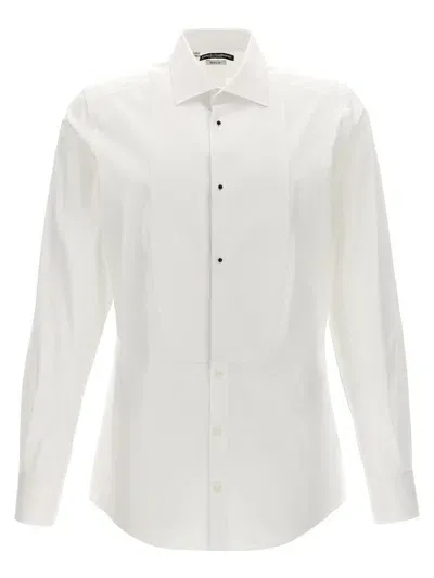 Dolce & Gabbana Tuxedo Shirt, Blouse White