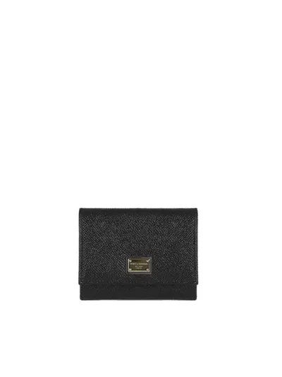 Dolce & Gabbana Wallets In Black