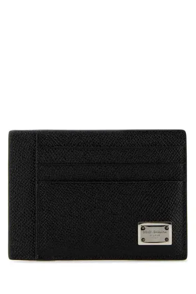 Dolce & Gabbana Wallets In Black