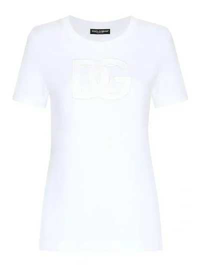 Dolce & Gabbana Camiseta - Blanco In White