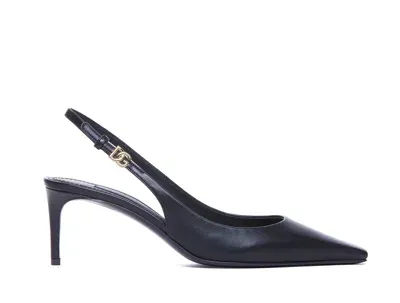 Dolce & Gabbana Slingback In Nappa Color Black