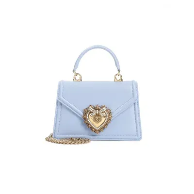 Dolce & Gabbana Women's Devotion Bag In Blue