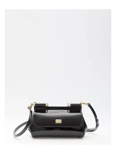 Dolce & Gabbana Women's Elongated Sicily Handbag In Black