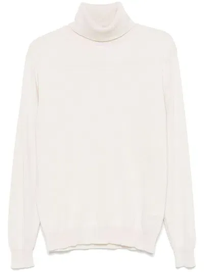 Dondup Fine-knit Sweater In White