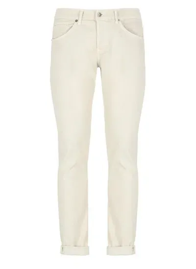 Dondup Jeans Ivory In Neutrals