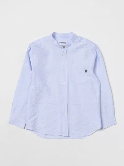 Dondup Shirt  Kids Color Sky Blue