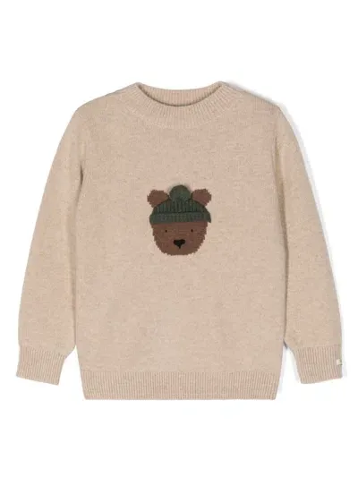 Donsje Kids' Denn Sweater In Neutrals