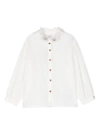 Donsje Kids' Fini Shirt In White