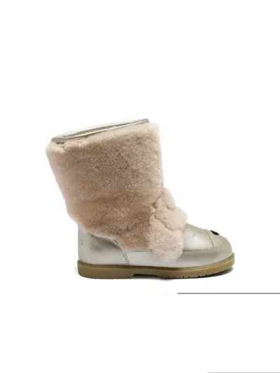 Donsje Kids' Wadudu Boots In Neutrals