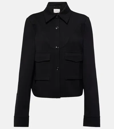 Dorothee Schumacher Emotional Essence Jersey Jacket In Black