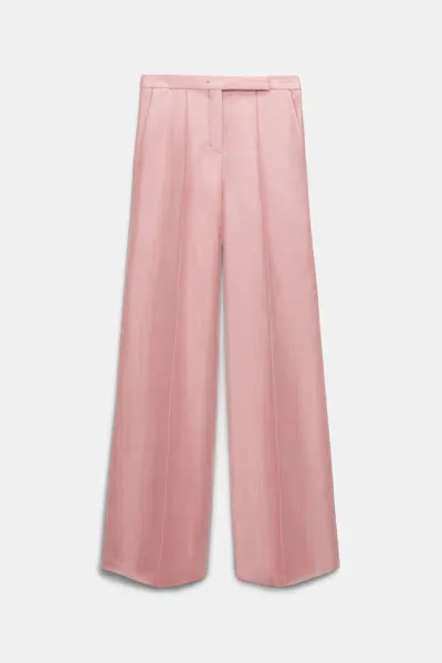 Dorothee Schumacher Slouchy Wide Leg Pants In Light Pink