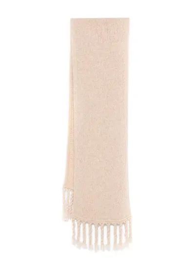 Dorothee Schumacher Twisted-fringe Scarf In Neutrals