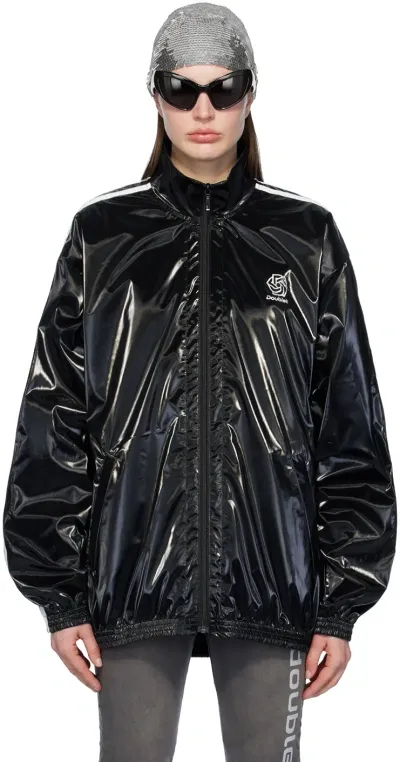 Doublet Black Zip Track Jacket