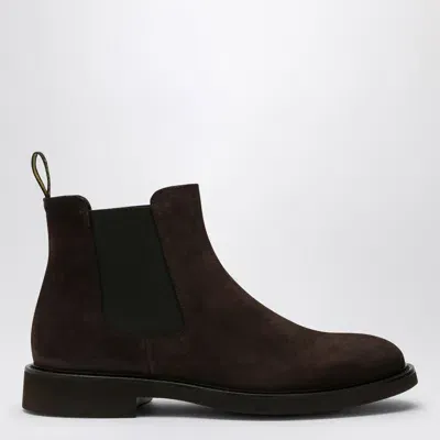 Doucal's Brown Suede Ankle Boot