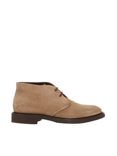 Doucal's Chukka (gm) Brown+brown Sole