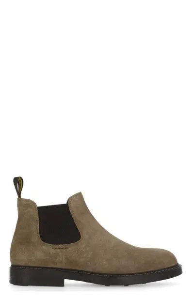 Doucal's Visone Chelsea Boots In Brown