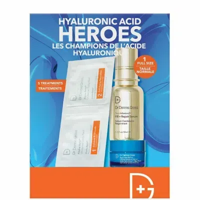 Dr Dennis Gross Skincare Hyaluronic Acid Heroes Kit In White