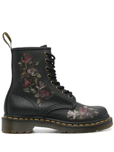 Dr. Martens' 1460 Ankle Boots In Black