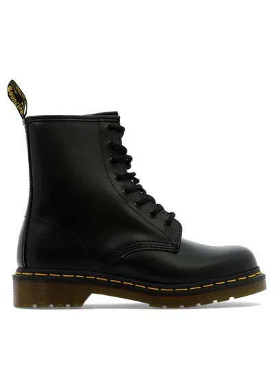 Dr. Martens' Dr. Martens "1460" Combat Boots In Black