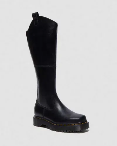 Dr. Martens' Amaaya Hi Leather Boots In Black