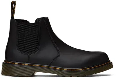 Dr. Martens' Big Kids Black 2976 Chelsea Boots In Black Softy T