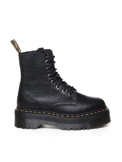 Dr. Martens' Dr. Martens Boots In Black Pisa