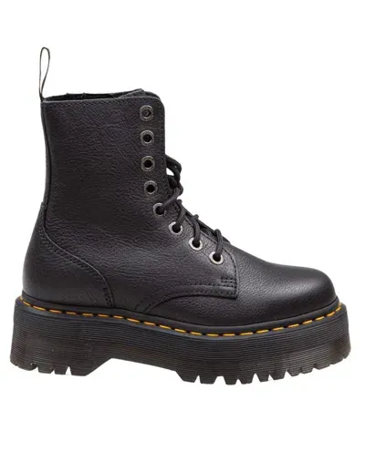 Dr. Martens' Jadon Iii Leather Boots In Black