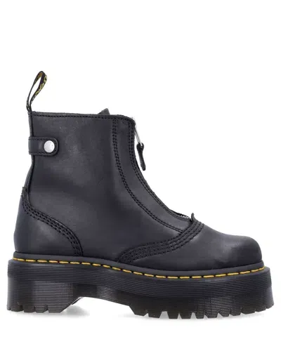 Dr. Martens' Jetta Lace-up Boots In Black