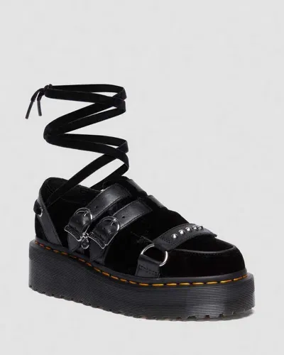 Dr. Martens' Ramsey Wednesday Platform Creepers In Black