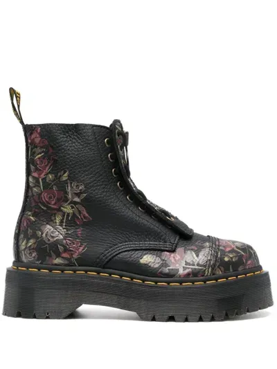 Dr. Martens' Sinclair Boots In Decayed Roses