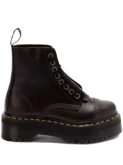 Dr. Martens' Sinclair Orleans Boots In Brown