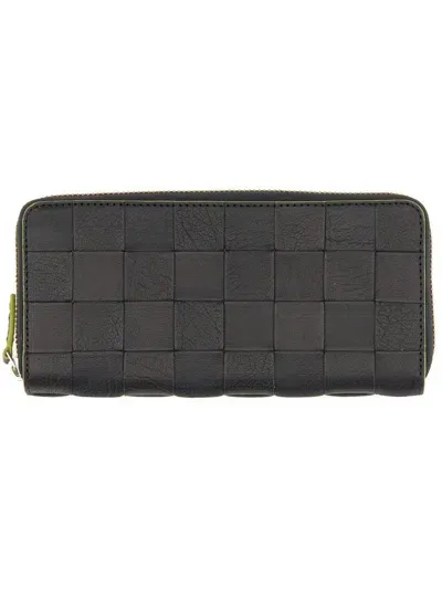 Dragon Diffusion "check" Wallet In Black