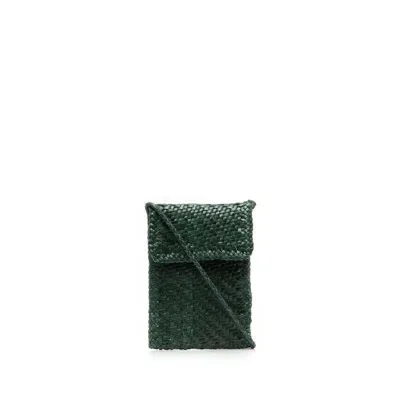 Dragon Diffusion Small Leather Goods In Green