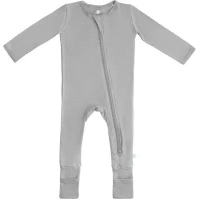 Dreamland Baby Kids'  Baby Pajamas With Dream Cuffs In Moon Grey