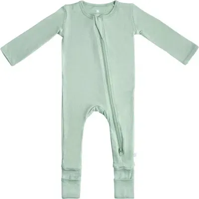 Dreamland Baby Kids'  Baby Pajamas With Dreamcuffs® In Sage Green