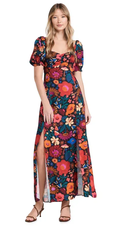 Dress To Alice Print Maxi Dress Alice Print