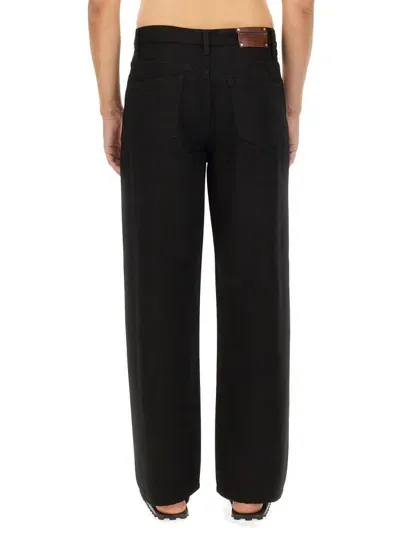 Dries Van Noten Cotton Jeans In Black