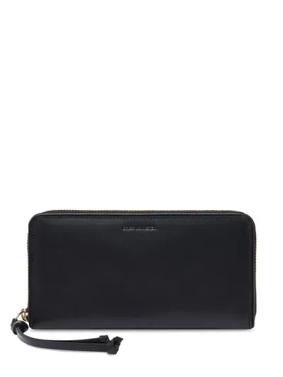 Dries Van Noten Debossed Logo Wallet In Black