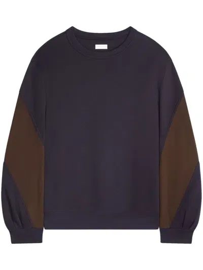 Dries Van Noten Loose-fit Sweatshirt In Blue