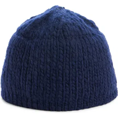 Dries Van Noten Muki Virgin Wool Beanie In Blue