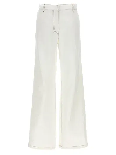 Dries Van Noten Paxy Pants In White