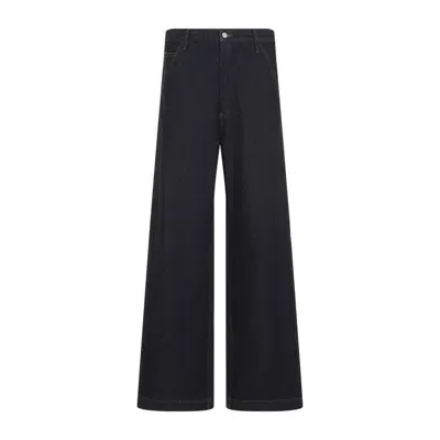 Dries Van Noten Pickerby Dark Blue Cotton Jeans