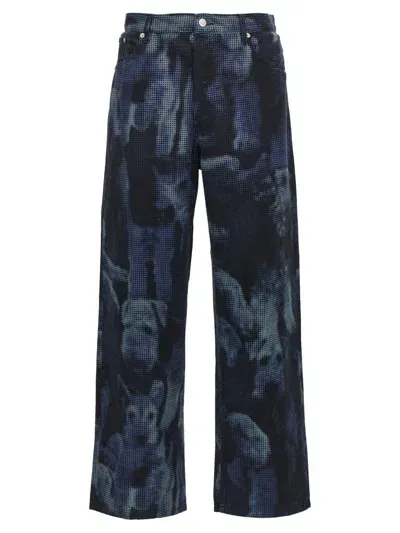 Dries Van Noten Pine Jeans Blue