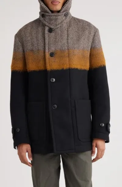 Dries Van Noten Ranner Coat In Brown