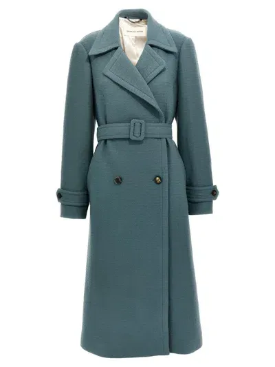 Dries Van Noten Ronald Coats, Trench Coats Light Blue