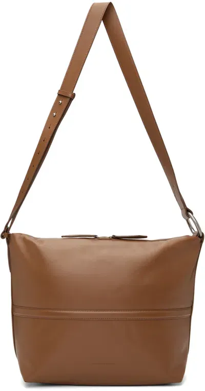 Dries Van Noten Tan Holdall Crossbody Bag In 712 Tan